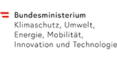 Logo Ministerium für Klimaschutz, Umwelt, Energie, Mobilität, Innovation und Technologie